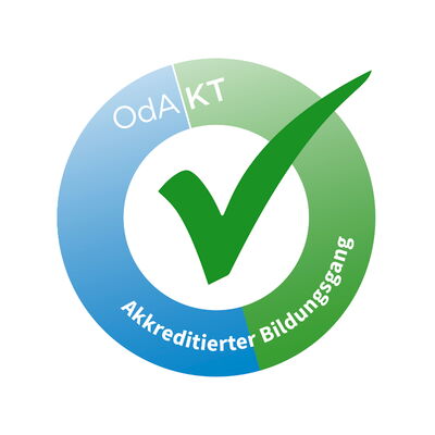 Logo des Akkreditierten Bildungsgang OdA KT